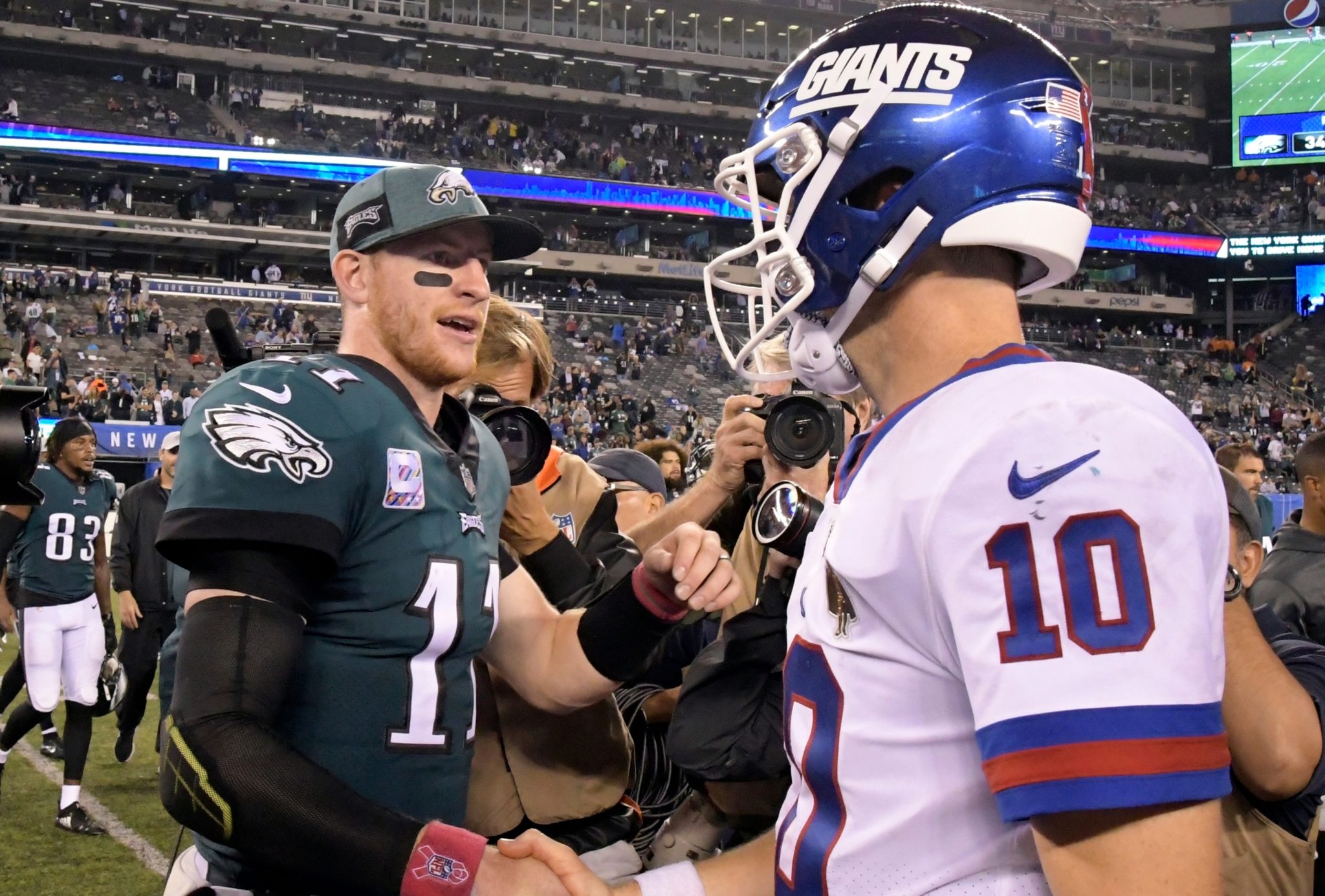 NY Giants vs. Philadelphia Eagles Monday Night Football • The Bookie